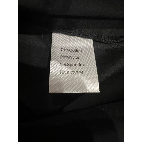 MISOOK Side Tie Poplin Shirt In Black size M NWOT - Picture 10 of 10